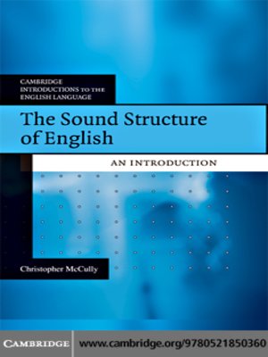 cover image of The Sound Structure of English